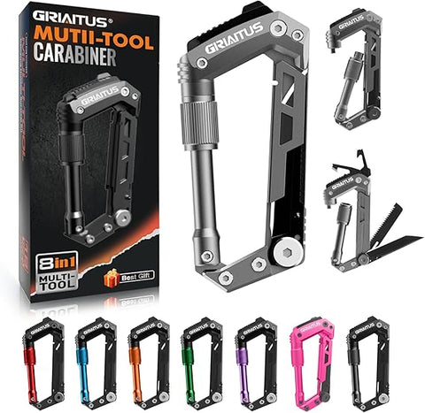 Carabiner Multitool 8-in-1