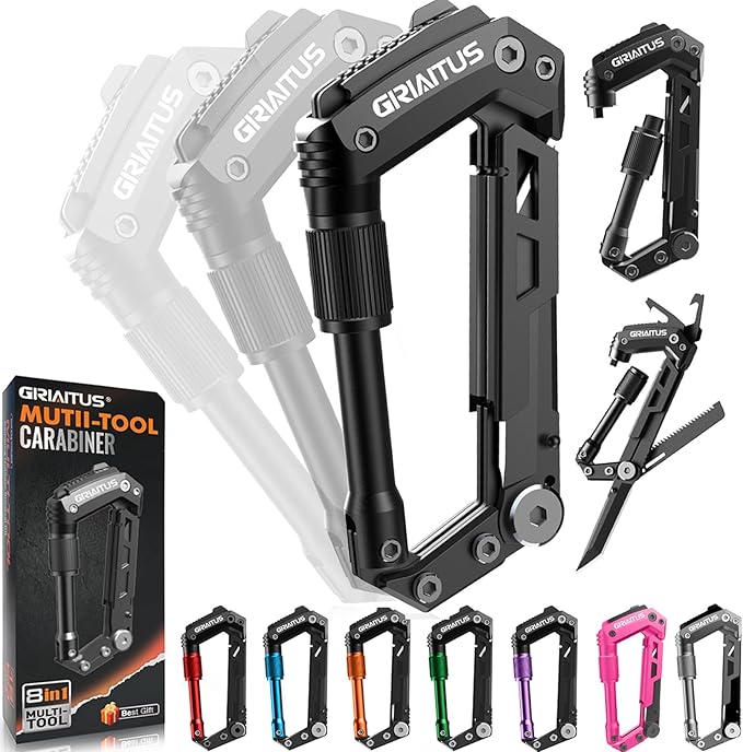 Carabiner Multitool 8-in-1