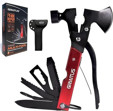 18 in 1 Axe Hammer Camping Multitool